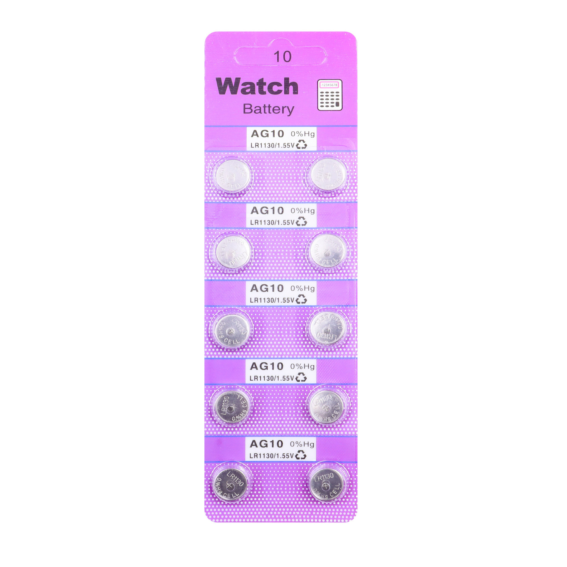 全系列AG10碱性LR1130纽扣电池LR1130手表电池LR1130电子AG10