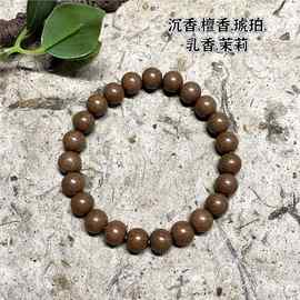 【二苏旧局】天然纯手工古法合香珠男女手串木质清冷香