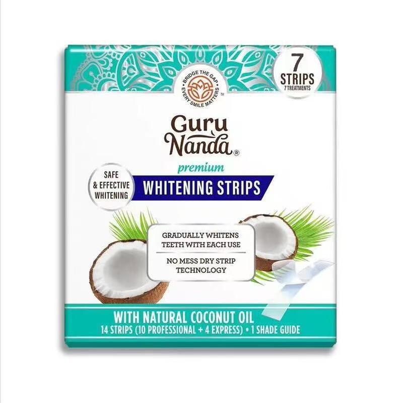 跨境爆品 椰子油漱口水Coconut + Mint PULLING OIL 美白牙齿贴片|undefined