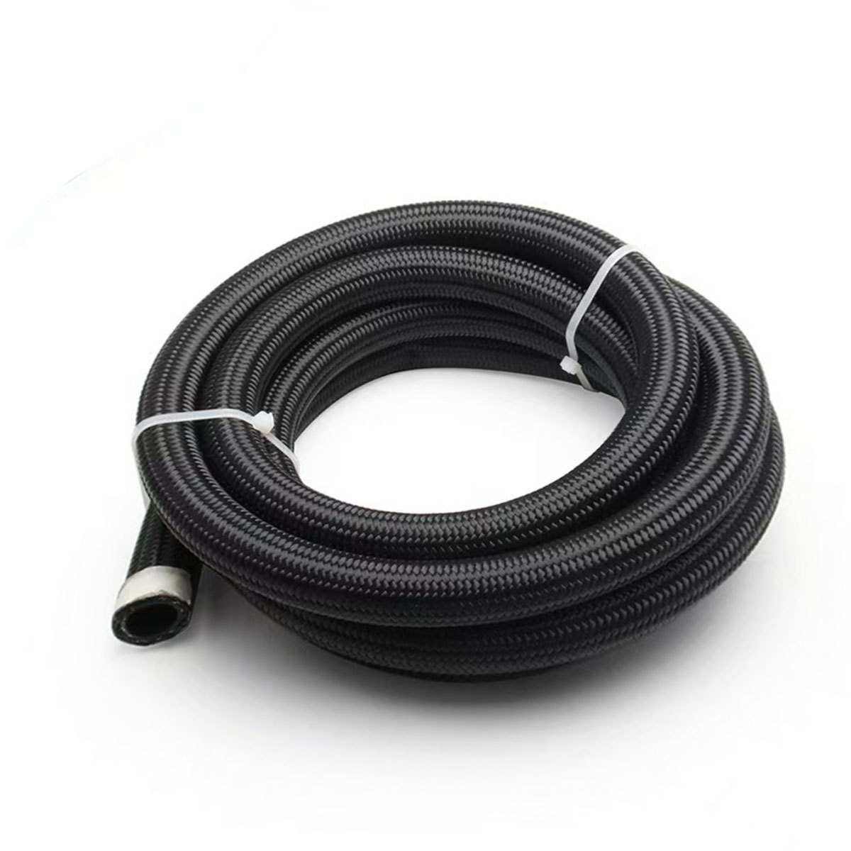 Tubo de aceite de trenzado de línea de nylon para automóviles modificados, tubo de combustible de goma, tubo de aceite, enfriador de aceite, conjunto de juntas de tubo de aceite
