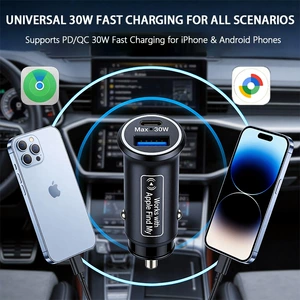 Ağıllı Bluetooth itməyə qarşı cihaz, avtomobil lokatoru, Apple Android ikili portlu sürətli şarj, oğurluq əleyhinə şarj cihazı