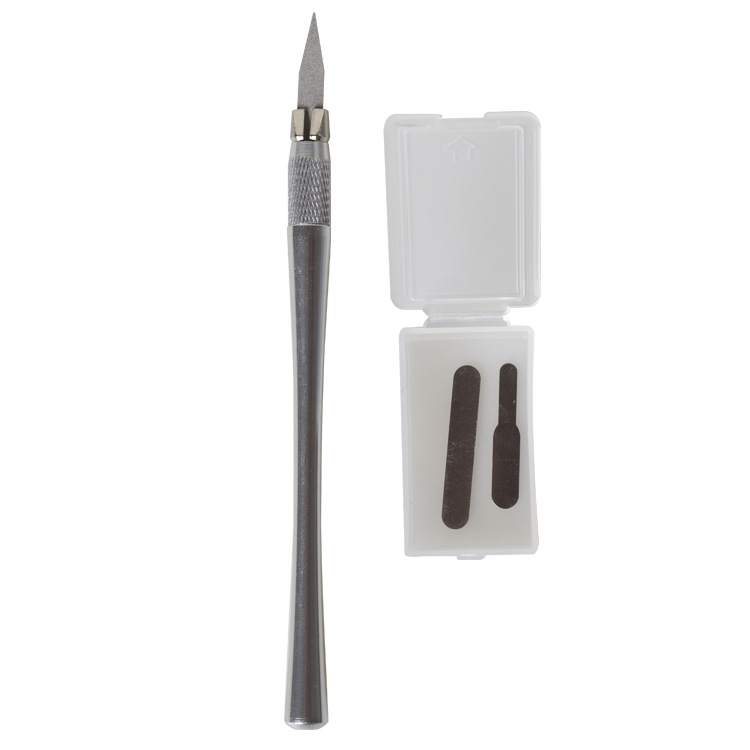 Cuchillo de costura de chapa dental de belleza 3 cabezales de corte tallado de nano dientes herramienta de modelado de costura ultrafina/bolígrafo de reparación de procesamiento de costura