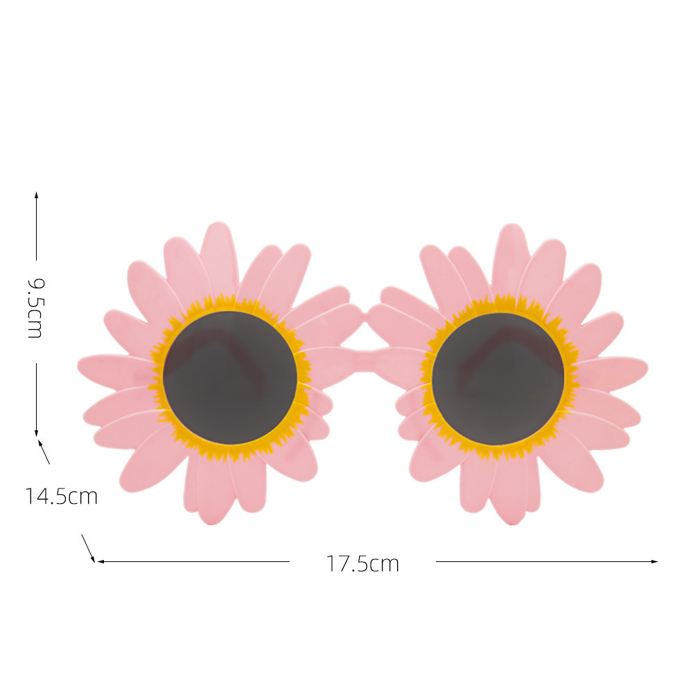 핑크 데이지 안경
