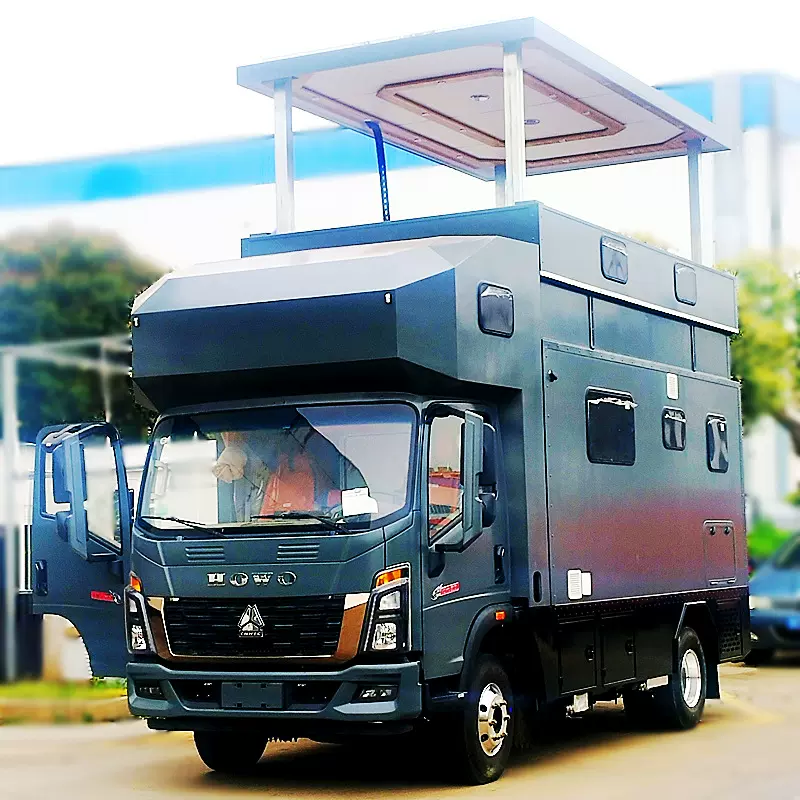 程力国六旅居汽车 源头厂家房车 汽油或电混合动力额定载客6人