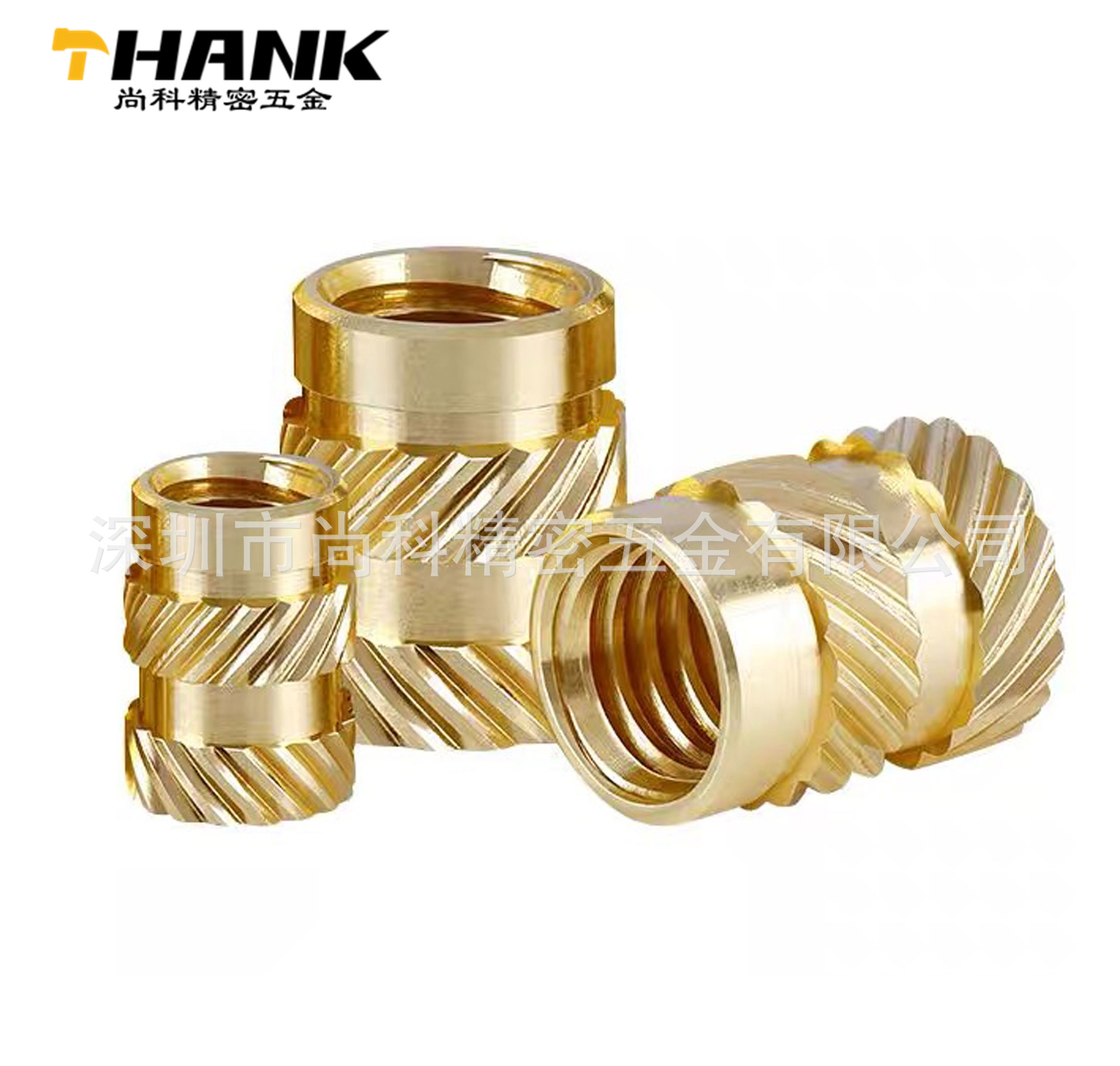 八字铜螺母750-4