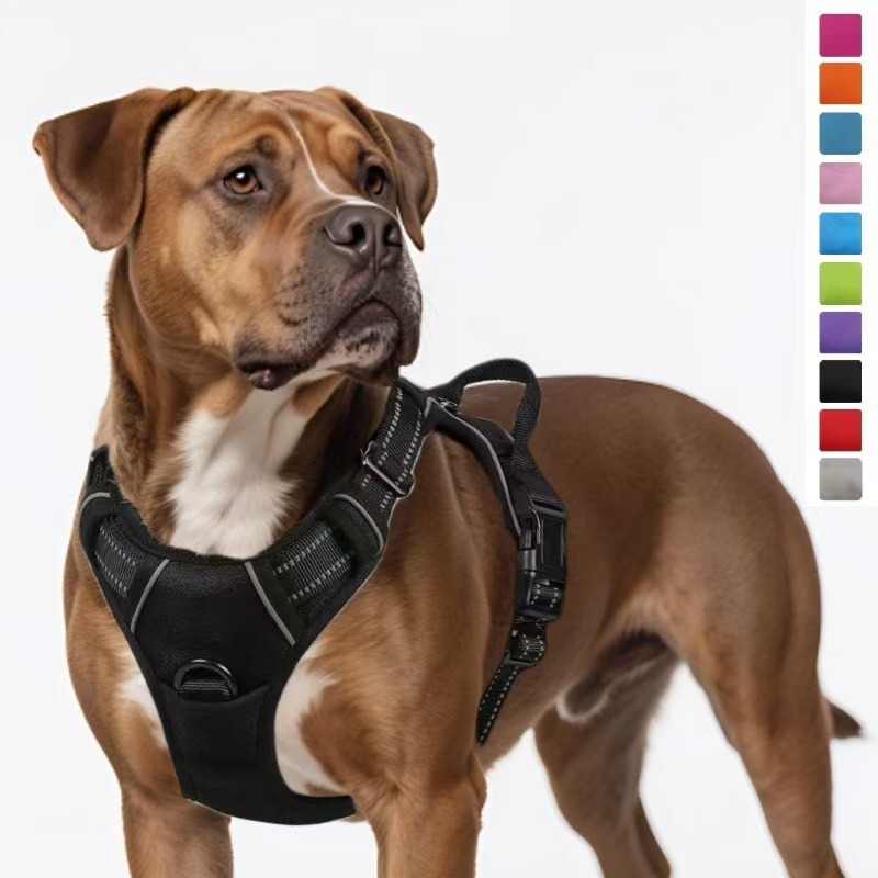 Amazon Pet Dog Harness Leash Multi-Layer Integrated Dog Leash Harness Pet Supplies Factory Wholesale