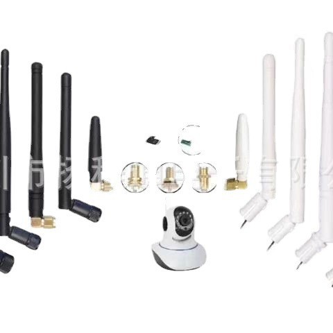 摇头机安防摄像头wifi天线光猫网卡2.4G 5G5DB交换机胶棒天线lora