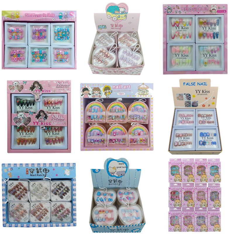 Factory Wholesale Cartoon Children's Wearable Nail Stickers for Little Girls, Removable Nail Art Stickers, Girls' Gift Toys, Nail Stickers Factory Wholesale Cartoon Children's Wearable Nail Stickers for Little Girls, Removable Nail Art Stickers, Girls' Gift Toys, Nail Stickers