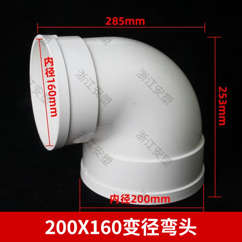 pvc排水管国标弯头带检查口90度45度存水弯s型p型50 75 110 160|undefined