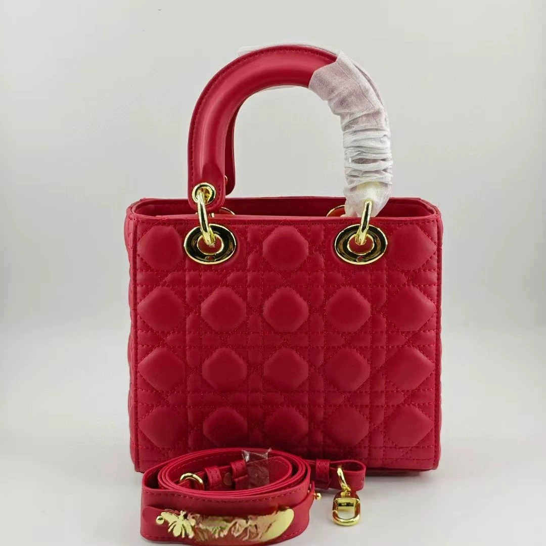 (Cross-border trading), chain, bag with diamond pattern, high-end, chain bag