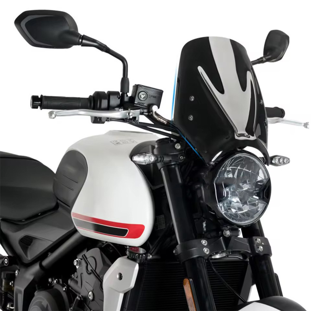 Suitable for Cfmoto 250Cl/450Cl-C/650Mt/125 Baboon Modified Retro Windscreen, Heightened Windshield