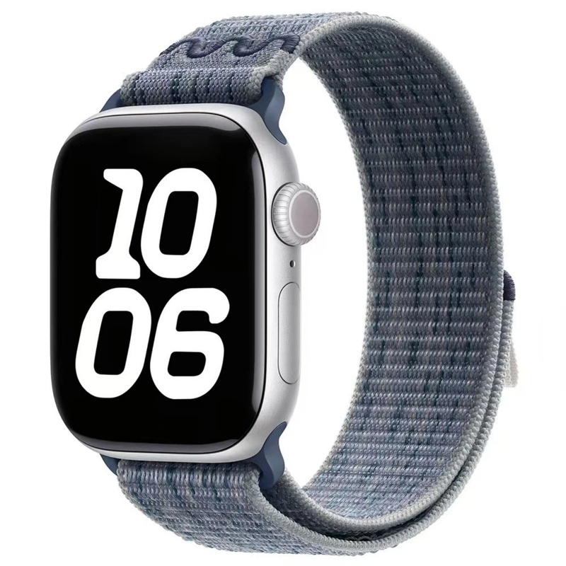 适用苹果S10尼龙编织手表带applewatch9/8/7 Ultra2 野径回环表带|undefined