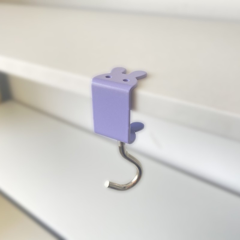 学生のかばんのフックのデスクトップは取り外し可能です。|undefined