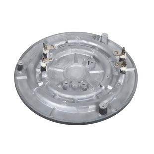 Factory electric cooker heating plate aluminum die casting heating plate electric cooker heating chassis surface lathe car flat spray paint
