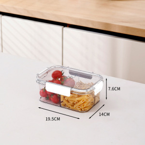 Caja de conservación - 3 puntos - color transparente - 1170ML - 1 pc