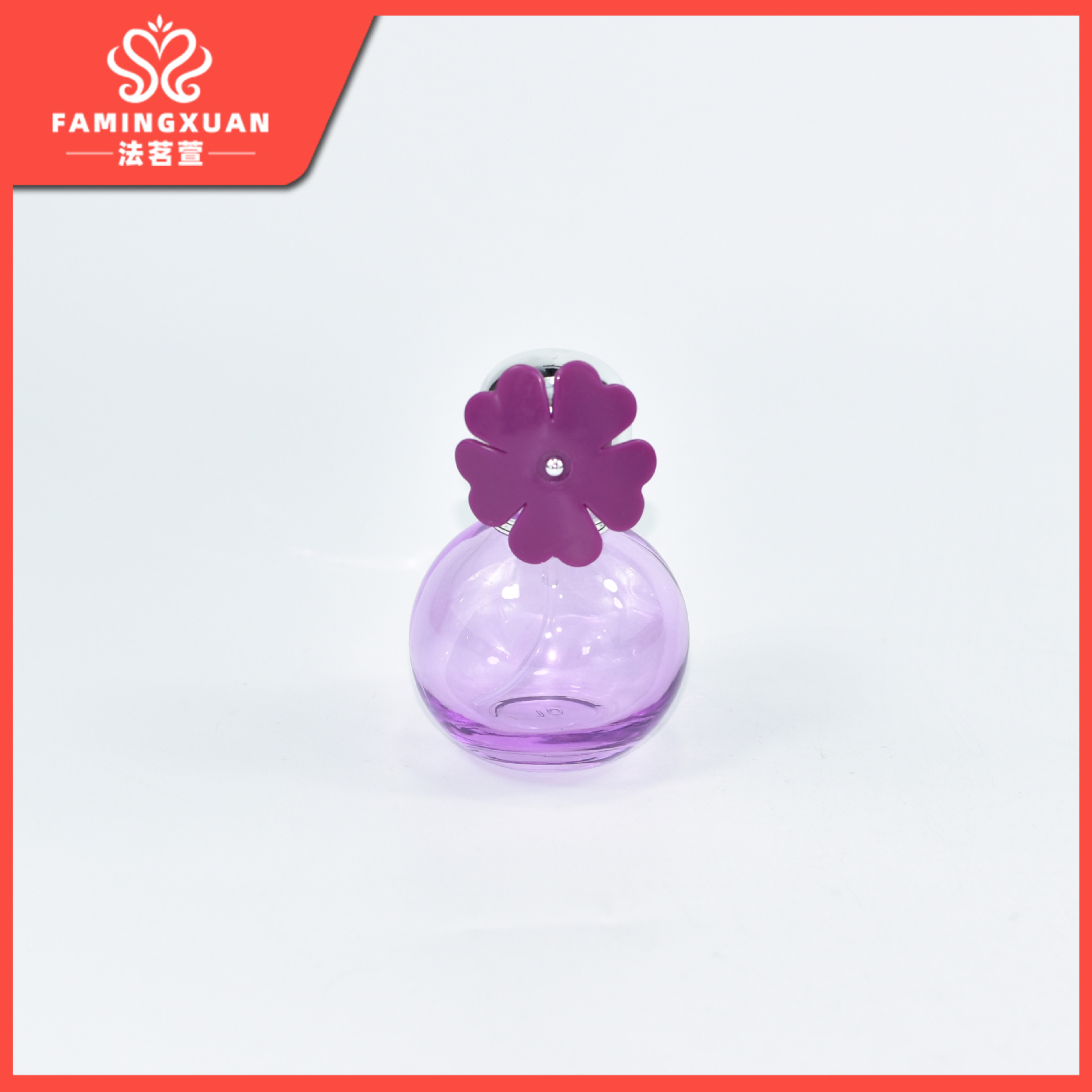 Freningxuan Perfume Subenvasado Botella vacía Botella de vidrio Botella de perfume a granel Botella vacía de perfume en aerosol de vidrio de color 30ml