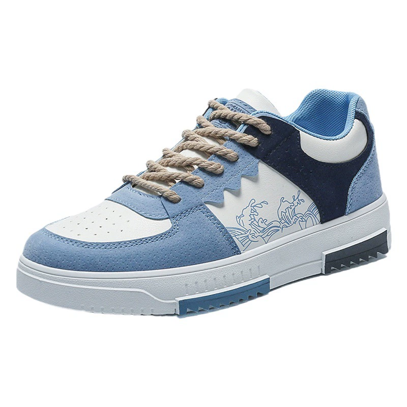 Мужская обувь, новая летняя дышащая Белая обувь, Мужская модная универсальная Тканевая обувь, спортивная повседневная обувь на толстой подошве, модная обувь