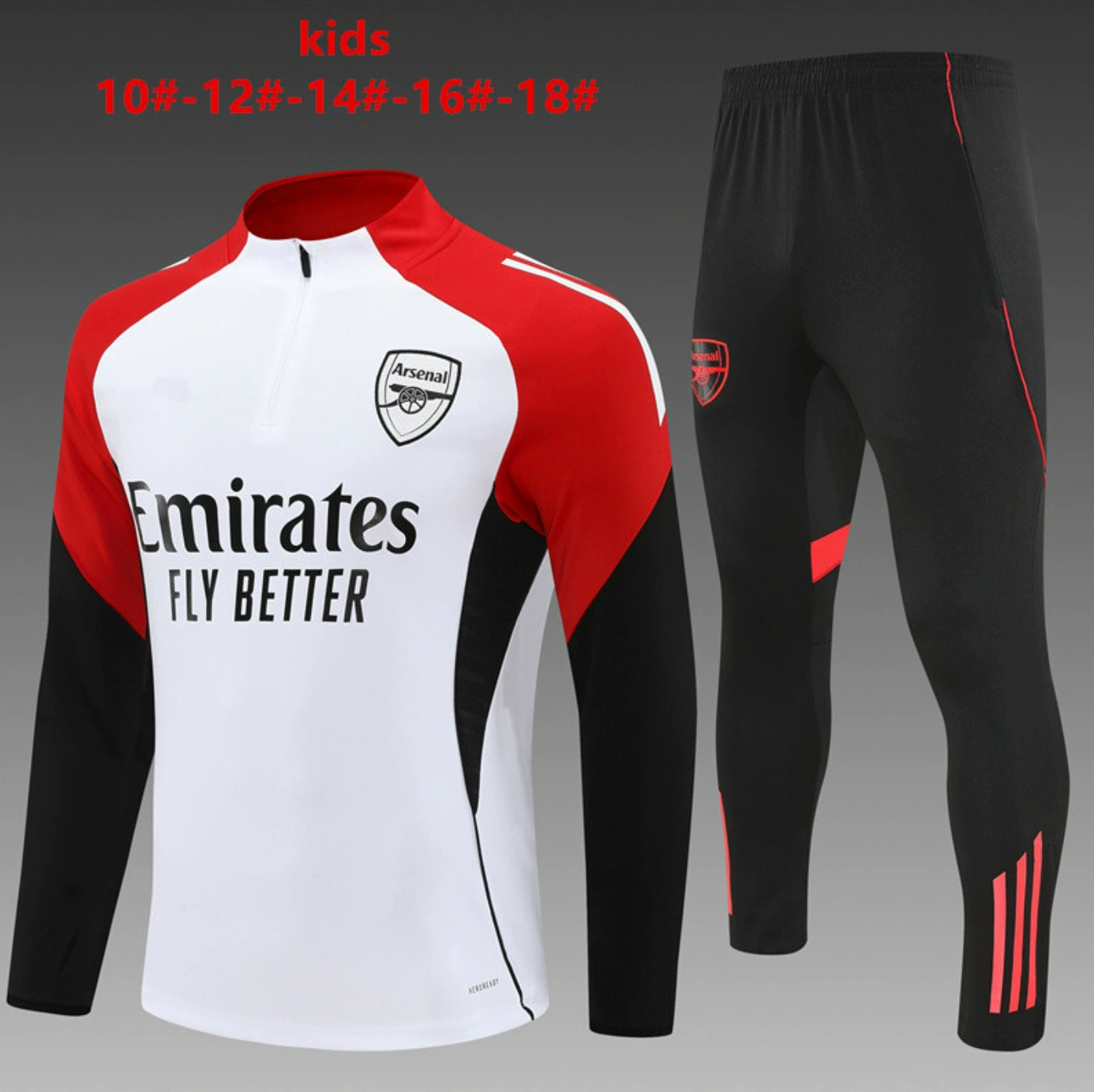 Бразильская тренировочная спортивная экипировка Barcelona Arsenal Tottenham Napoli Feyenoord AC детская с длинным рукавом костюм