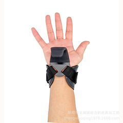 Fitness sports assist hook weightlifting gloves with hard pull wrist support finger sleeve set support assist hook pull-up