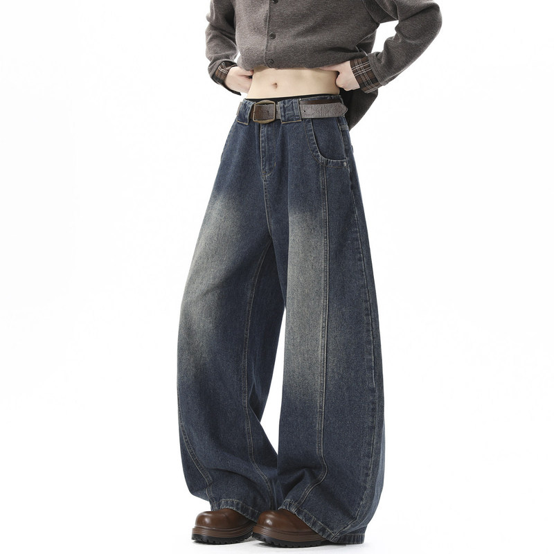 Straight-Leg Jeans for Men 2026 New Style Youth Versatile Denim Pants Men's Loose Casual Long Pants