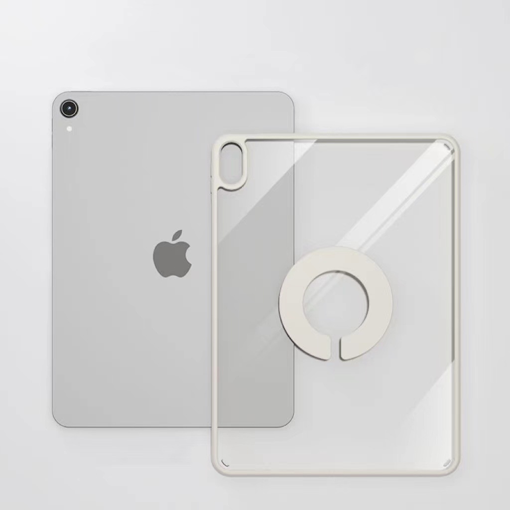 Apple Series 720 ° Rotating iPad Magnetic Split Mini High-Transparency Air Protective Case Pro Material Pen Slot Case