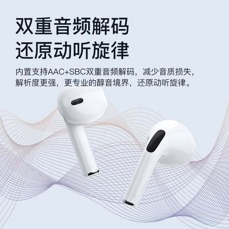 Беспроводные внутренние наушники (Huaqiangbei) PRO4/PRO5/PRO6, Bluetooth 5.3, спортивная посадка