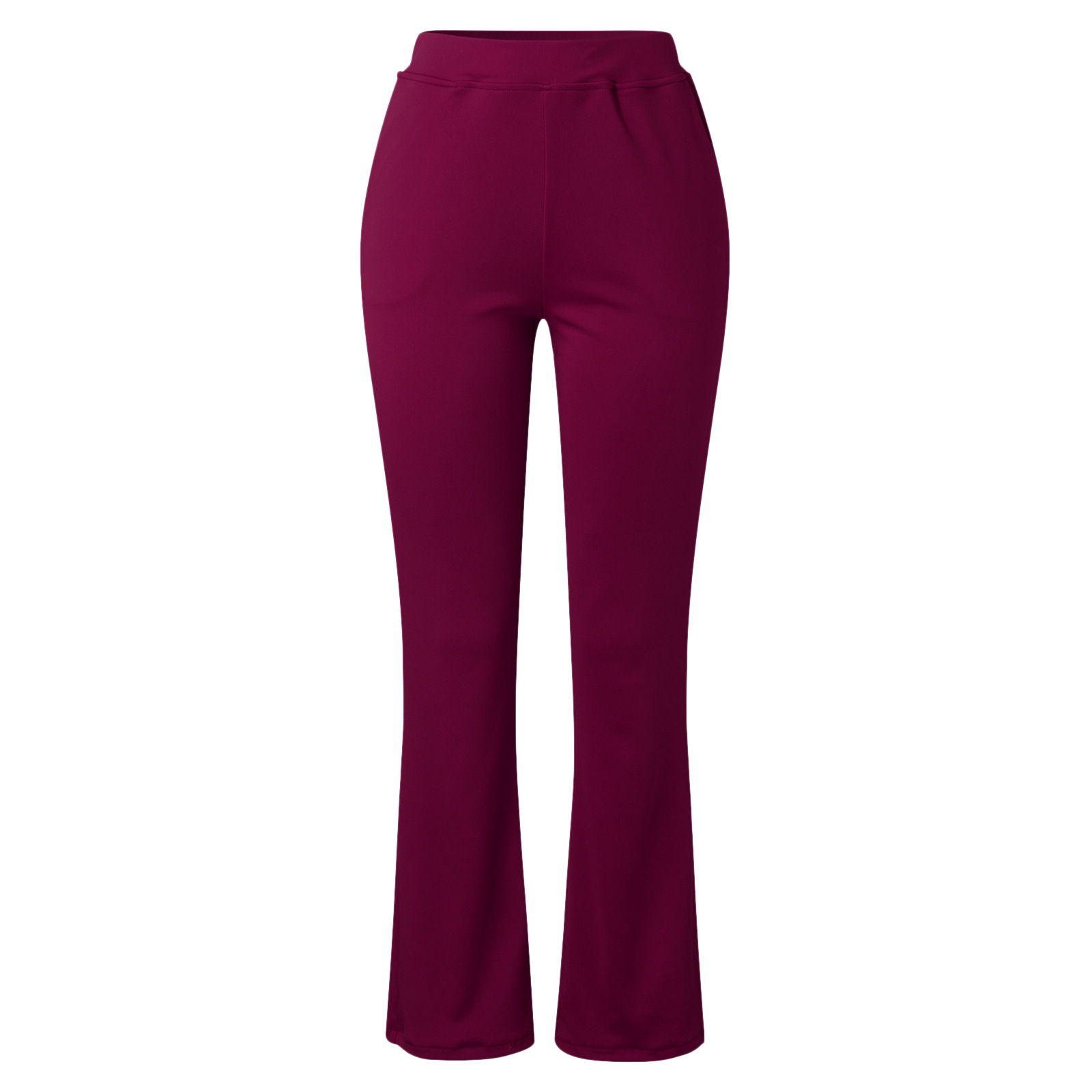 Women'S Gender Women's Office Business Solid Color Full Length Pocket Dress Pants