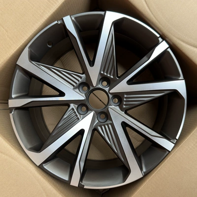 Suitable for new energy GAC EAN wheel 17 inch 18 inch EAN Yplus EAN V EAN S steel rim spare tire (Hub) - 18inch-an-s-wheel-hub-standard-cap-valve