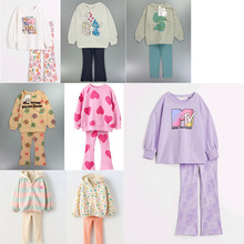 【一手起批】Z外贸原单中大童毛圈卫衣套装 girls tracksuit sets