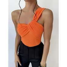 D 14114 Off-shoulder Jumpsuit б����֯�����羳����ͨ��