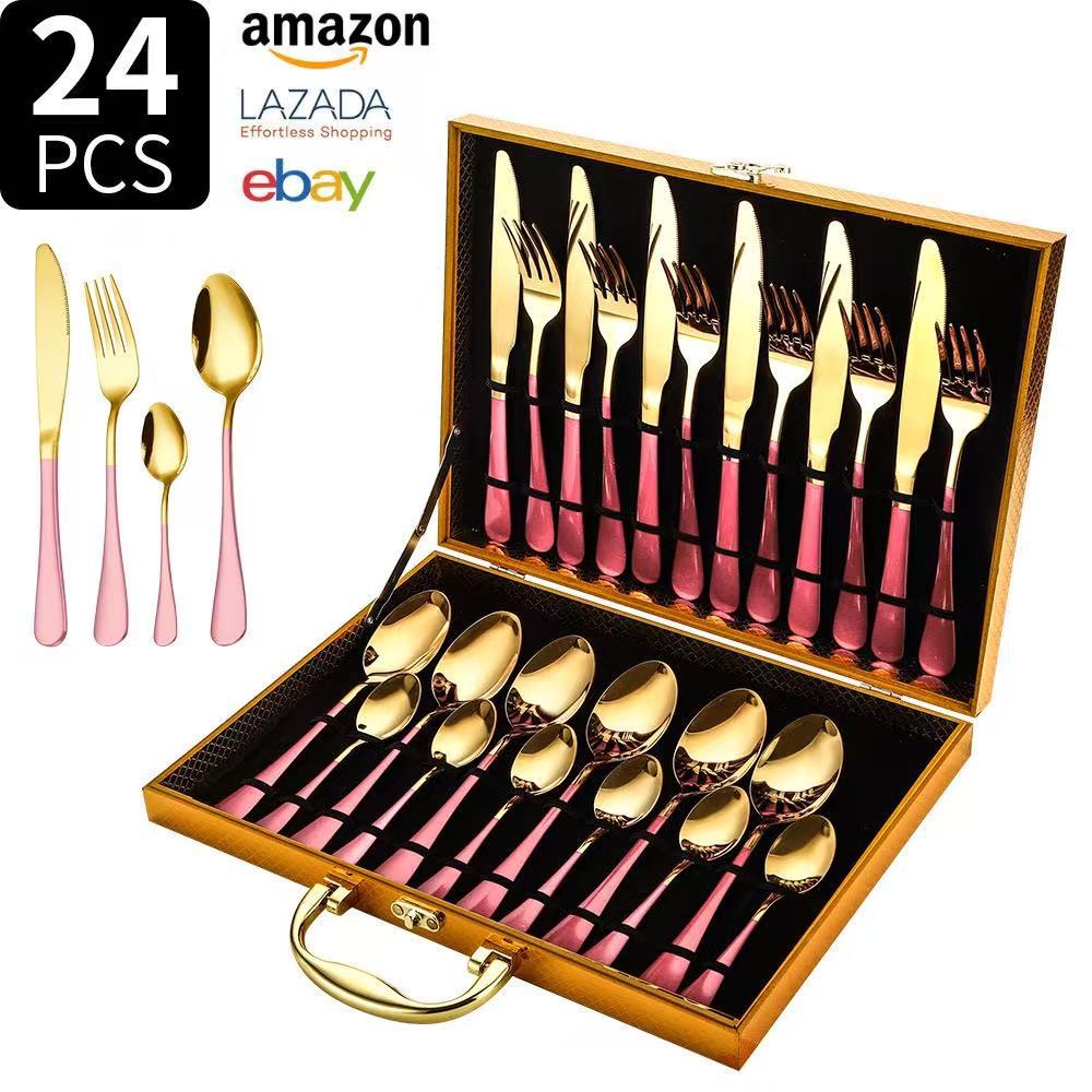 D estilo 1010 oro rosa (caja de madera dorada)_2