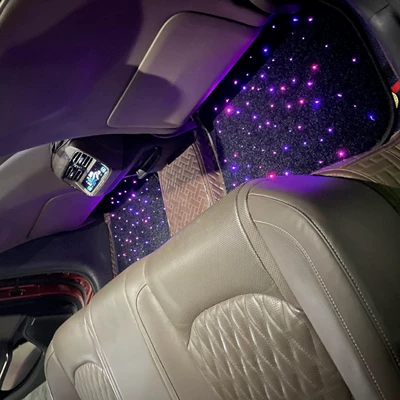 Mats Starlight Fiber Optic | Universal Foot Pad