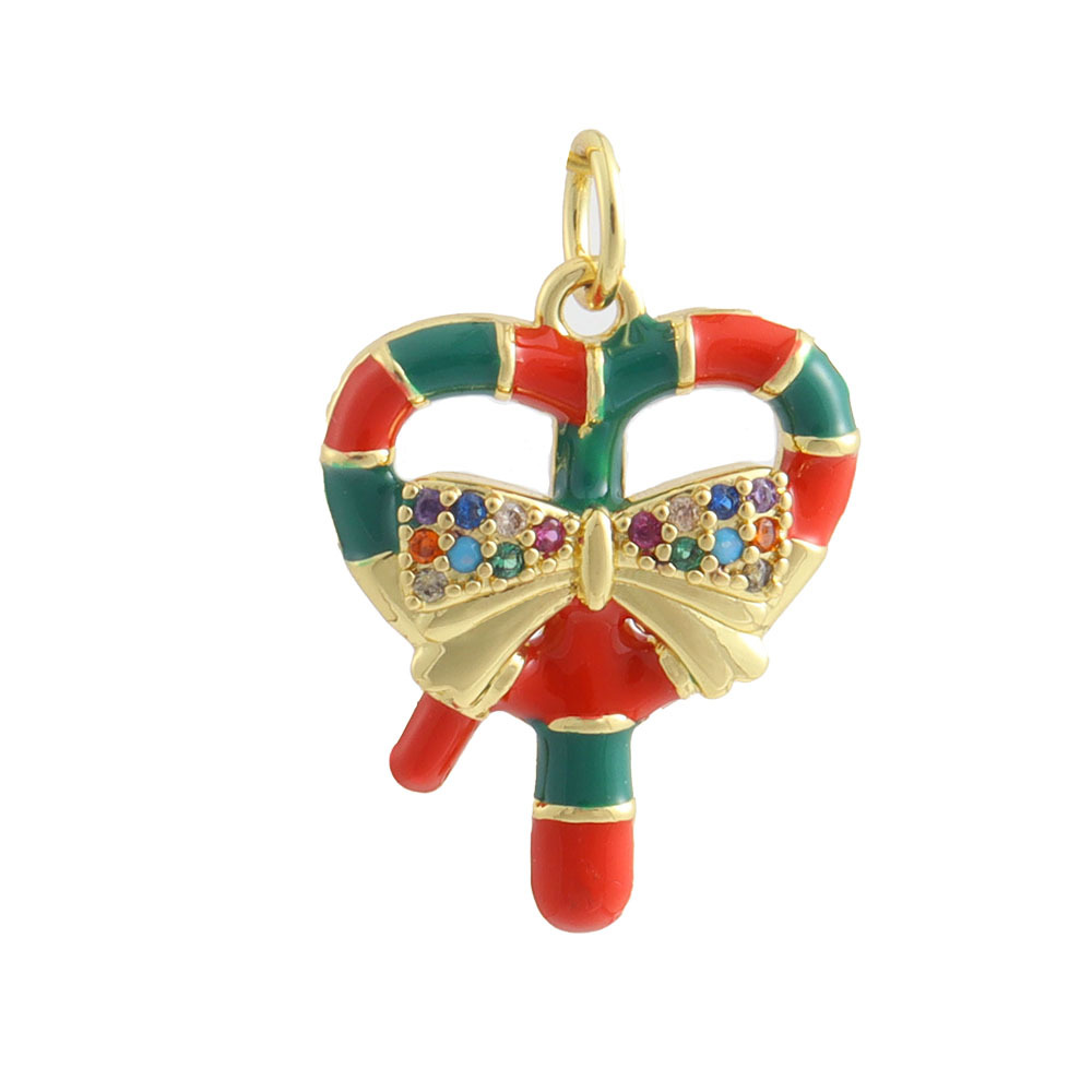 3g Weight Pendant Jewelry Making Type 15 * 22mm Jewelry Making Size Zircon Inlay Material DIY Jewelry Accessories Classification 1 Piece Quantity Copper Material Christmas Festival Christmas Tree, Bell, Snowflake Pattern Inlay Design IG Style Style 1 Piece 15 * 22mm Copper Zircon Christmas Tree Bell Snowflake Pendant 1