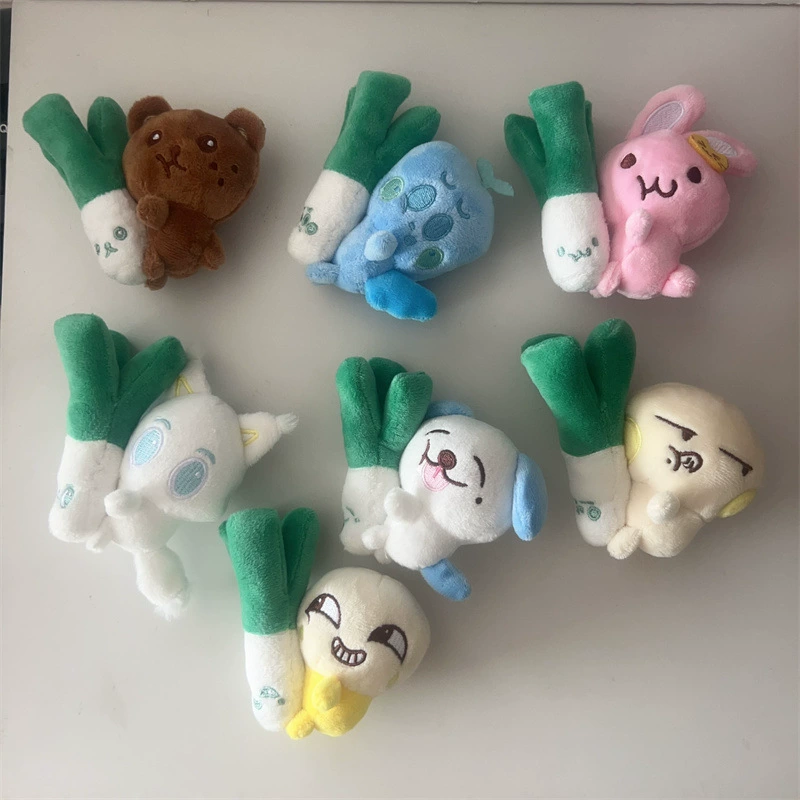 Фигурки-периферия NCT Dream в виде кукол-попап: Ло Цзаймин, Ли Диню, Чжун Чэньле — магнитные мини-куклы в руках с луком (лук-репчатый)
