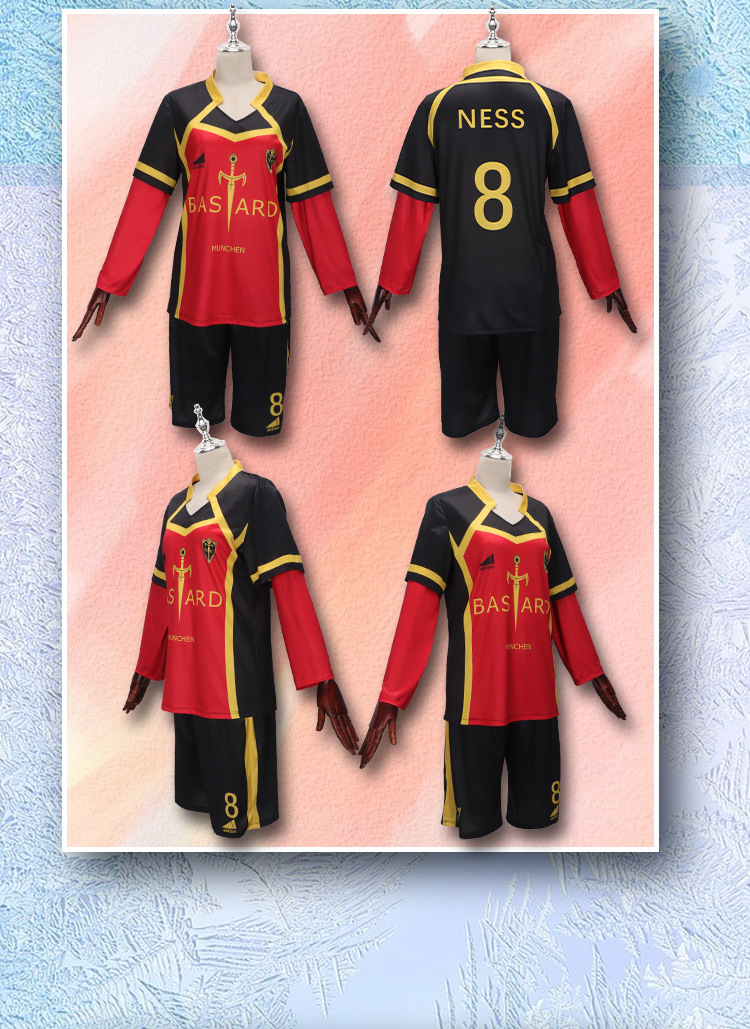 Blue Lock Yoichi Isagi Meguru Bachira Hyoma Chigiri Jersey Cosplay Costume