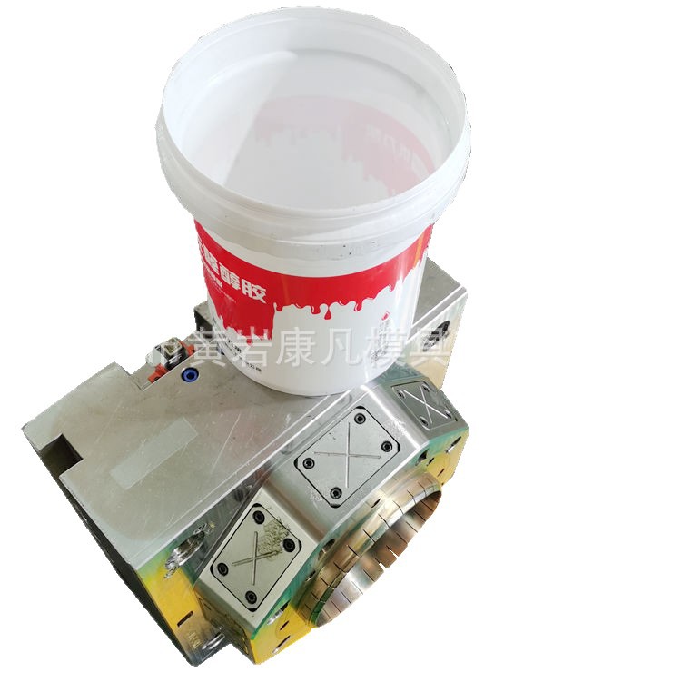 黄岩塑胶包装桶模具，10公斤包装桶5L塑料胶水桶模具涂料桶模具