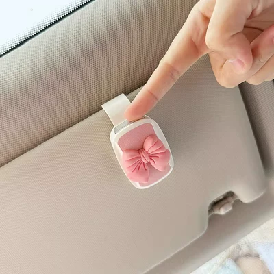 Car Glasses Clip/Bill Clip Storage Box Car Sunglasses Holder