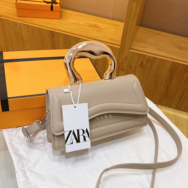 Bags bolso de mujer bolso de mujer 2024 nuevas letras de moda bolso de hombro único bolso de mujer con textura de tendencia