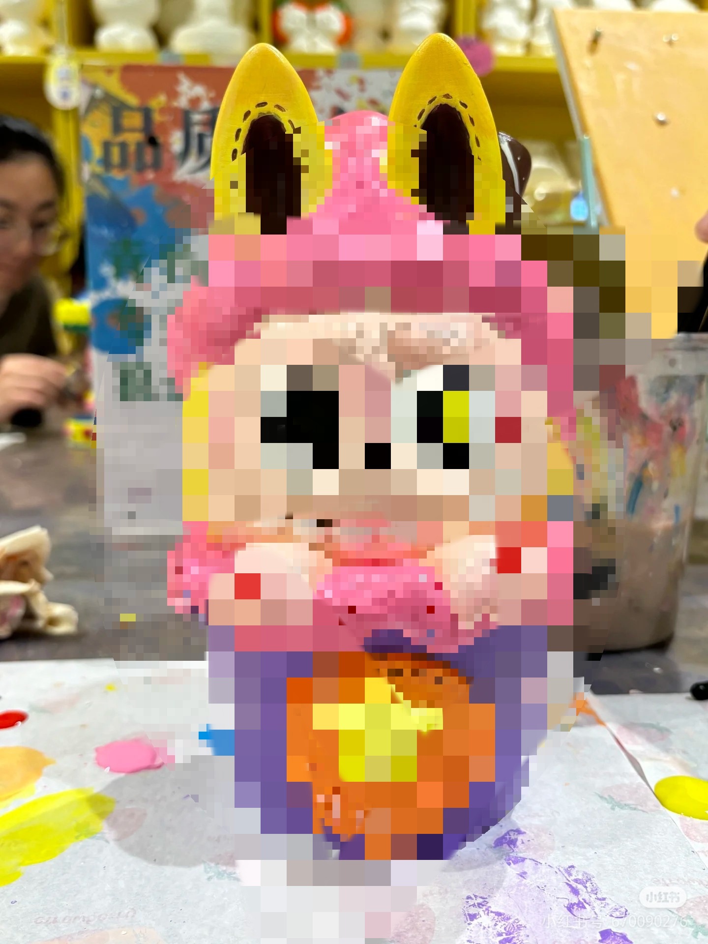 Alcancía de Yeso Grande DIY para Colorear y Pintar para Niños