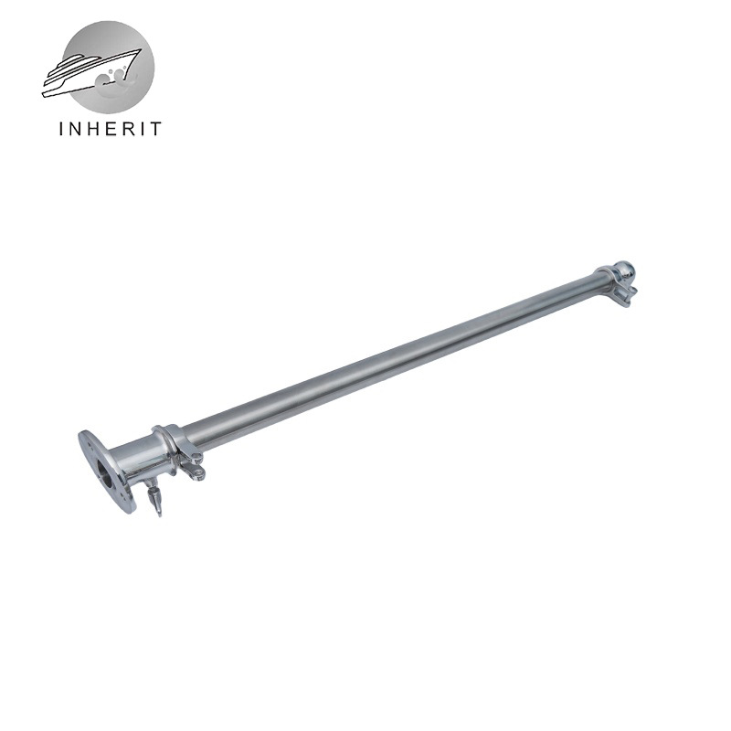 旗杆座18/24/30/36/42/48寸 不锈钢防锈316船用五金游艇配件旗杆