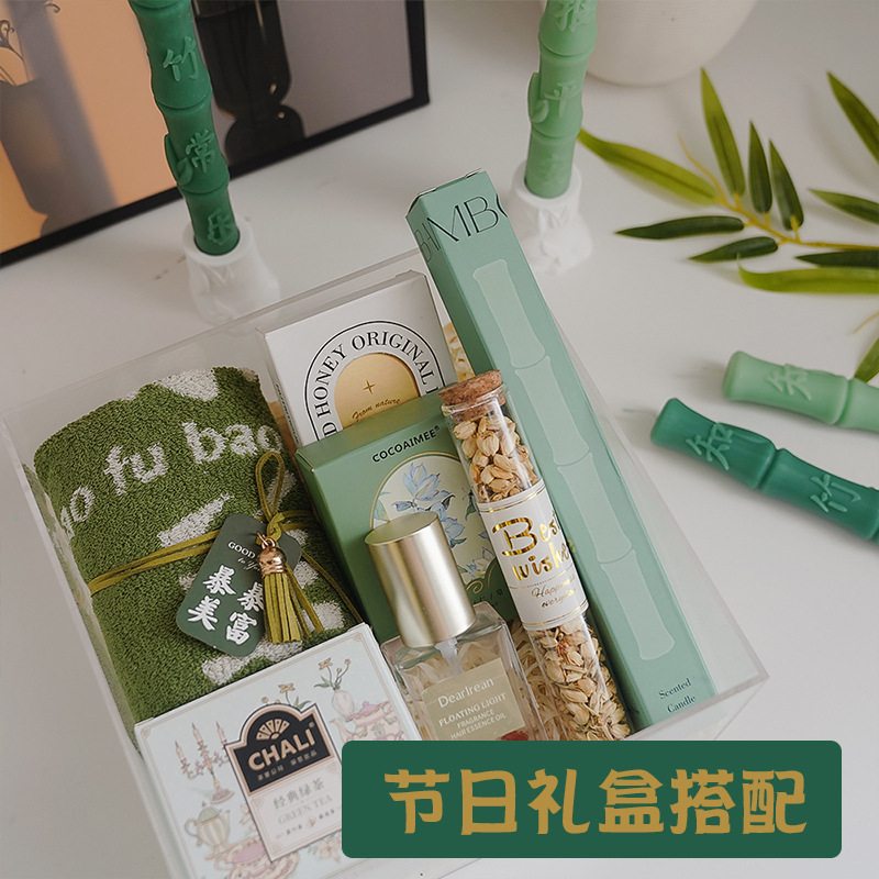 Barras largas adornos del Festival del Barco del Dragón regalos de mano regalos de perfume personalizados pequeños regalos de bambú y bananas