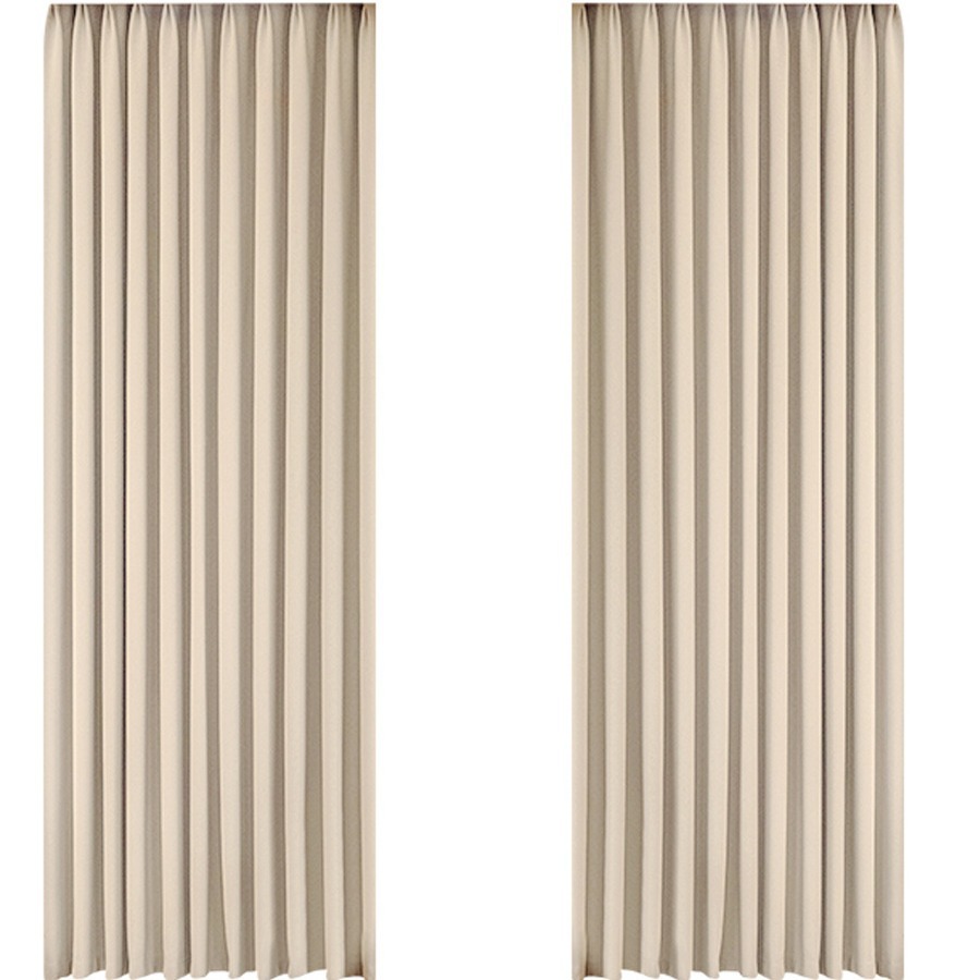 Cortinas Opacas de Alta Gama para Dormitorio y Sala de Estar, Estilo Crema Moderno, Modelo Nuevo 2025, 100% Bloqueo de Luz y Aislamiento Térmico