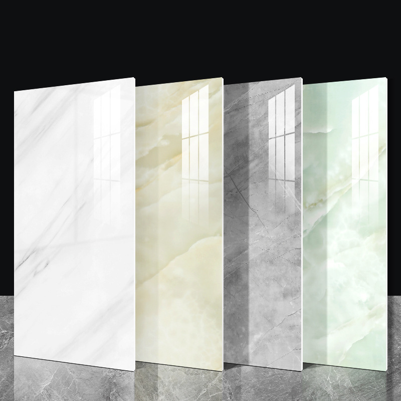 Ceramic tile stickers imitation marble wall stickers waterproof thickened living room PVC board toilet bathroom stickers kitchen wall self-adhesive