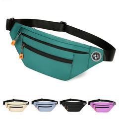 Wholesale Oxford Fabric Unisex Waist Bag Large Capacity Cashier Bag Multifunctional Waist Bag Crossbody Front Bag