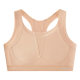 6833 Latex Sandwich New Style Braceless Underwear Beautiful Back Big Chest Shown Small Super Flat Student Flat Chest Non-Sense Sportswear