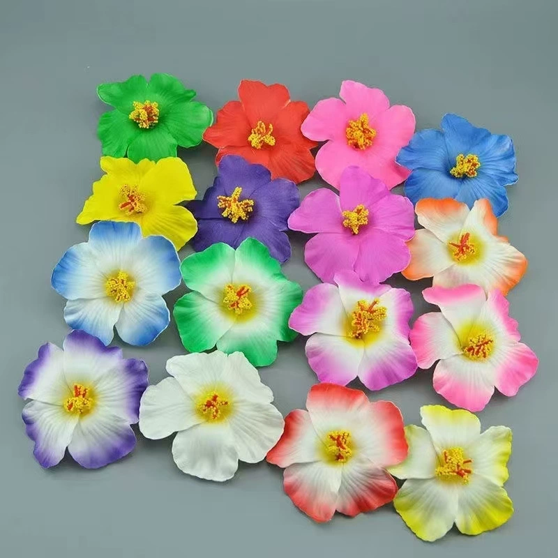 Спот новый 9cm симулятор цветочной головки гибискус