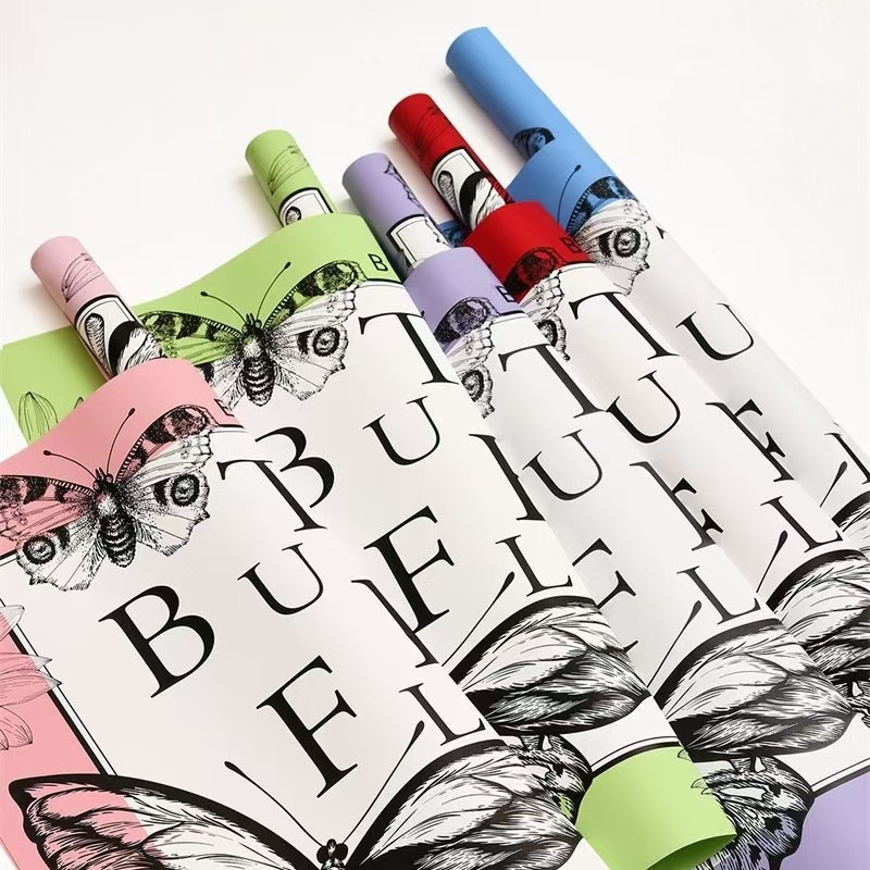 LUCIA露熙雅鲜花包装纸幻梦蝴蝶包花纸花束包装用品LF160460