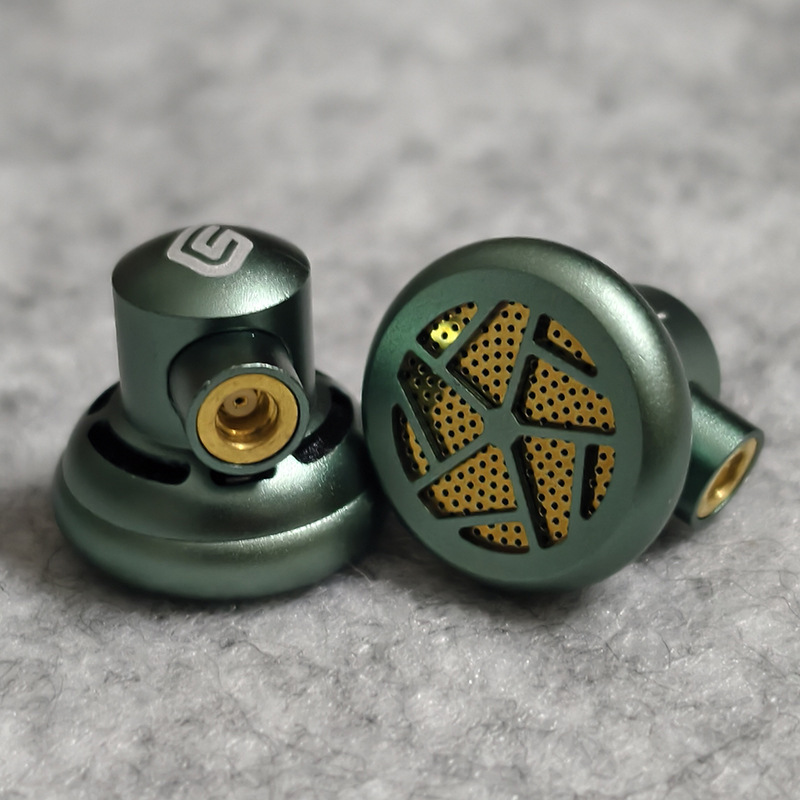 Mmcx Headphone Head Metal Shell for Monitoring Vocals, Interchangeable Cable Mx500 Mini Ultra-Small Nicehck Hifi Sound Quality