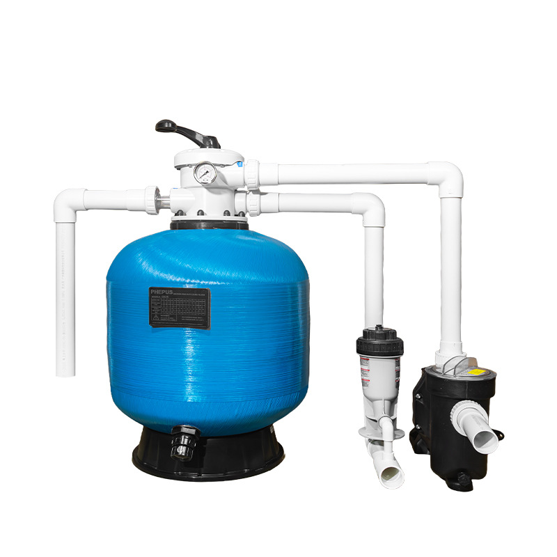 Sistema de filtración de circulación de agua de piscina bomba de agua de tanque de arena integrada bomba de dosificación de medicamentos fuente termal filtro de tanque de arena de piscina spa