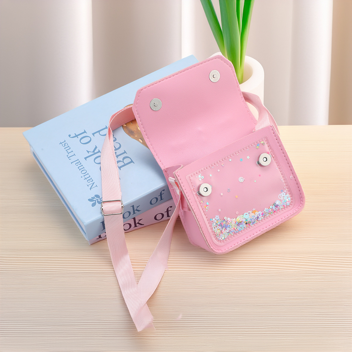 Bolsas para niños tarjetas de comida tarjetas de cambio bolsas de perlas estudiantes bolsa mayorista para niños